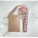 Kabelka malá crossbody-mobil ,kůže 949 Itálie