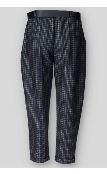 Kalhoty do gumy s páskem vzor 20111