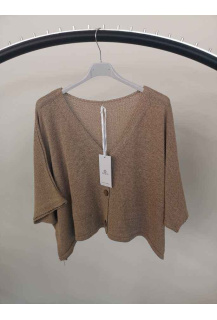 Propínací svetřík oversize RAY 8250