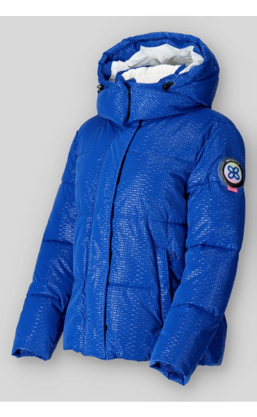 Zimní bunda krátká lesk 2587 Fly Itálie