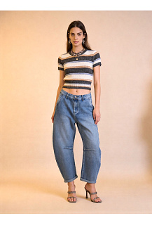 Kalhoty džínové BARREL 3D-9338