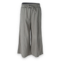 Kalhoty lněné culottes 7635