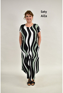 Šaty s krátkým rukávem Alča 129 - Kepa style