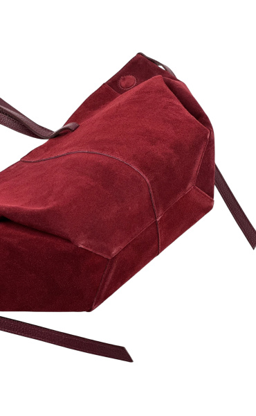 Velká kabelka z broušené kůže 650-c Itálie