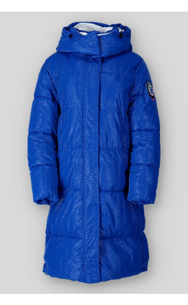 Zimní bunda dlouhá lesk 2588 Fly Itálie