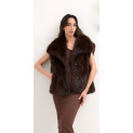 Trendy chlupatá vesta 79925
