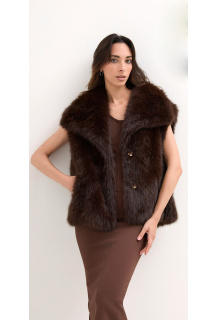 Trendy chlupatá vesta 79925