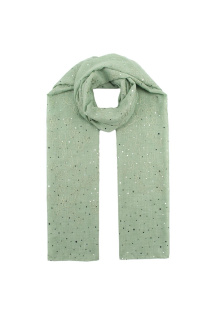 Dámská šála s výšivkou a flitry E-09542