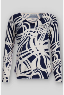 Svetřík s potiskem Damod DV24375