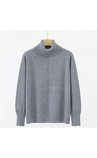 Stylový rolák s lurexem T5219