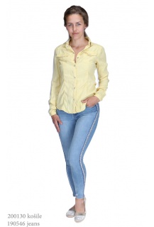 3d-6889 jeans Košile color