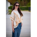Halenka oversize vzor LIST 50118