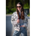 Elegantní halenka kr. rukáv R62318
