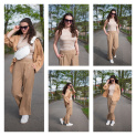 Crop top tílko úpletové WB76267 Bluotre