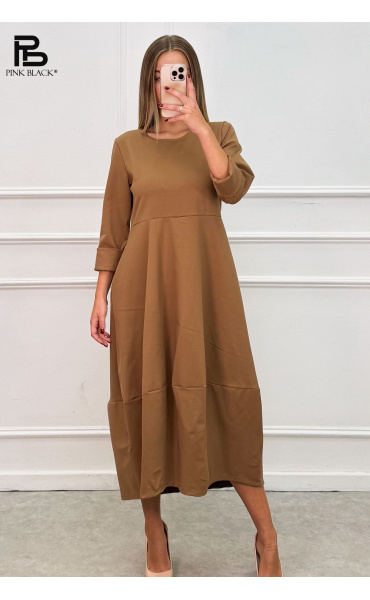 Dlouhé balónové šaty Lamiar 36190