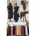 Dlouhé šaty oversize VOGUE M5258 