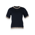Elegantní svetřík kr. rukáv 24001 Latino Paris