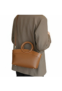 Stylová kožená kabelka B0110