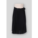 MIDI sukně plisé s páskem 29398