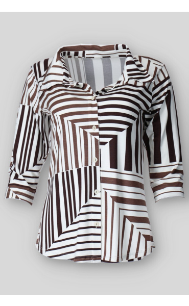 Košile s 3/4 rukávem 4256 Pratto