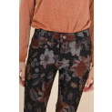 Kalhoty jeans color Onado H686-H černá