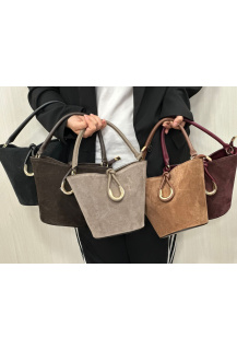 Kabelka/vak broušená kůže 697-C Itálie