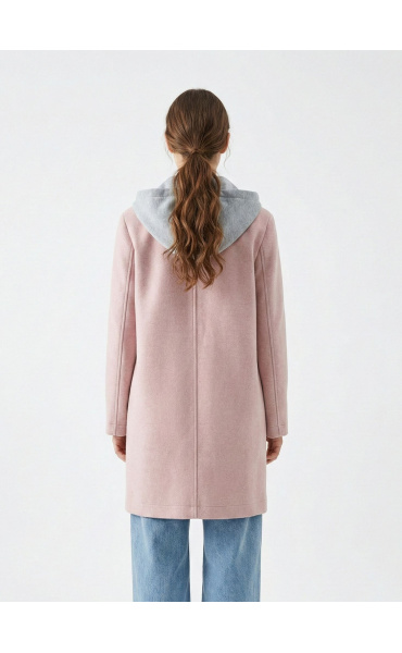 Stylový jarní kabát s mikinou K-ZELL 3616