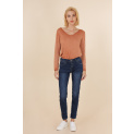 Kalhoty jeans color Onado H686-N modrá