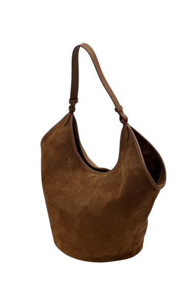 Velká kabelka z broušené kůže 686-c Itálie