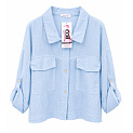 Stylová lněná bunda OVERSIZED 13292