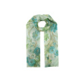 Dámská šála vzor květ E-09560