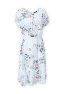 Šaty elegantní s krátkým ruk. Trynite K-1472