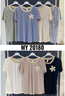 Trendy triko s výšivkou MY STYLE 20180