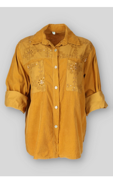 Košile manšestr kombinovaná SF 25446