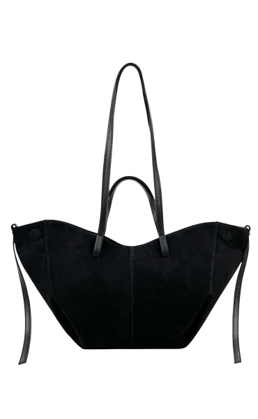 Velká kabelka z broušené kůže 650-c Itálie