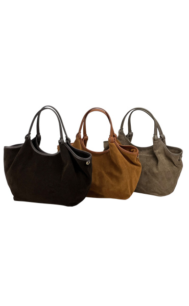 Kabelka z broušené kůže 591-C Itálie