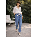 Stylové džínové kalhoty Lyocell WAY 24699