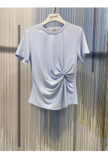 Dámská halenka se stočeným detailem RM881