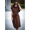 Šatovka s páskem oversize 80067 Italie