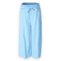 Kalhoty lněné culottes 7635