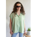 Košile bez rukávu oversize MO-S620