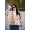 Halenka oversize vzor LIST 50118