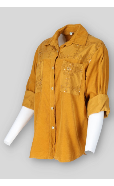 Košile manšestr kombinovaná SF 25446