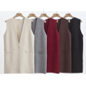 Dlouhá vesta oversized JK9397