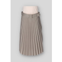 MIDI sukně plisé s páskem 29398