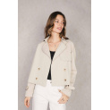 Bunda trenčkot/křivák oversize M 2117