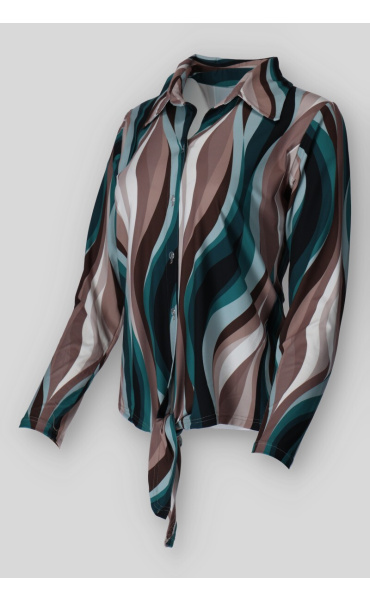 Košile s 3/4 rukávem 5034 Pratto