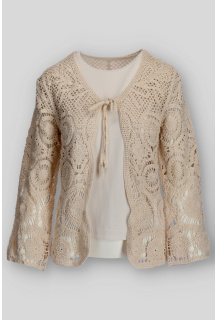 Kardigan BOHO s vázáním ZS28080
