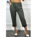 Stylové kalhoty do gumy Lamiar 33689