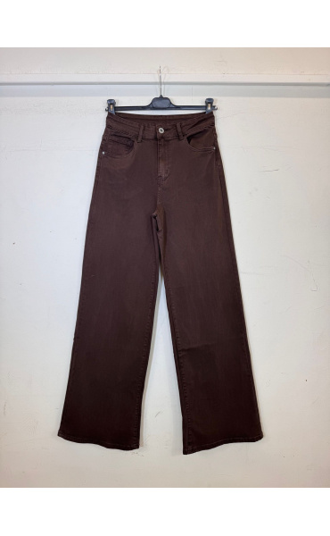 Kalhoty džínové široké LARGO 3D-8066